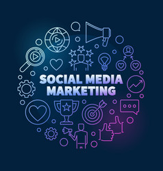 social-media-marketing-round-colorful-vector-30232986